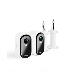 ARLO ESSENTIAL 2 FHD Outdoor Camera 2pack W/2-Wall Mount Retail BDL