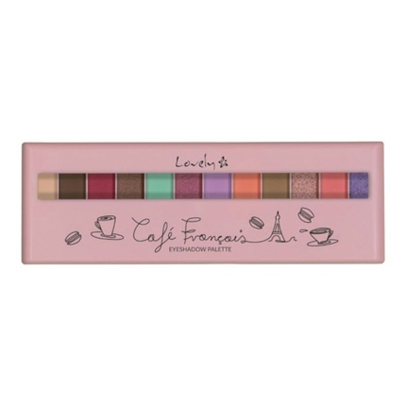 Lovely French Coffee Eyeshadow Palette