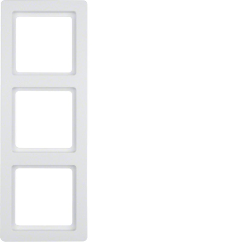 Berker 10136089 Plaque de commutation et obturateur Blanc