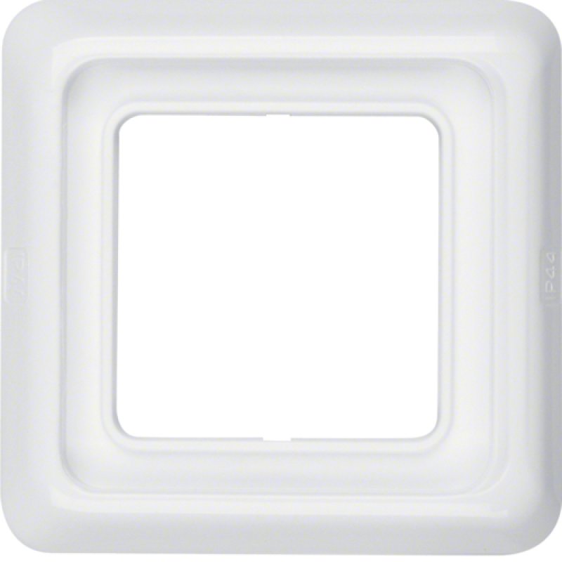 Hager 132809 Plaque de commutation et obturateur Blanc