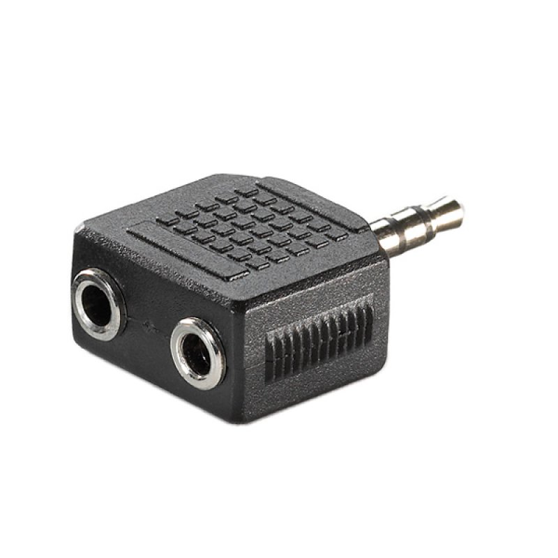 VALUE 3,5mm Adapter 1x ST 2x BU