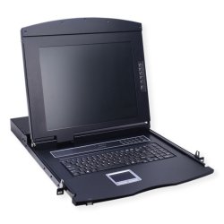 VALUE 26.99.0122 rack console 43.2 cm (17") 1280 x 1024 pixels Black 1U