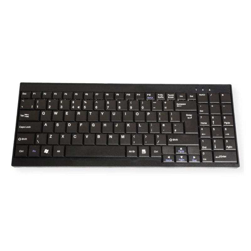 VALUE 26.99.0130 rack console 48.3 cm (19") 1366 x 768 pixels Black 1U