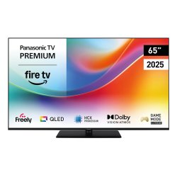 Panasonic TV-65W85BEZ sw LED-TVFire TV - 164 cm - 65\" 165.1 cm (65") 4K Ultra HD Smart TV Wi-Fi Black