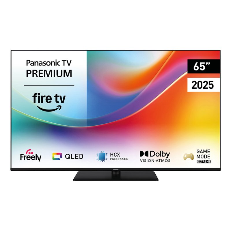 Panasonic TV-65W85BEZ sw LED-TVFire TV - 164 cm - 65\" 165.1 cm (65") 4K Ultra HD Smart TV Wi-Fi Black
