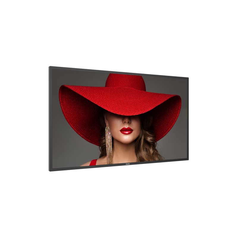 Philips 43BDL4650D Digital signage flat panel 109.2 cm (43") LCD Wi-Fi 500 cd/m² 4K Ultra HD Black Built-in processor