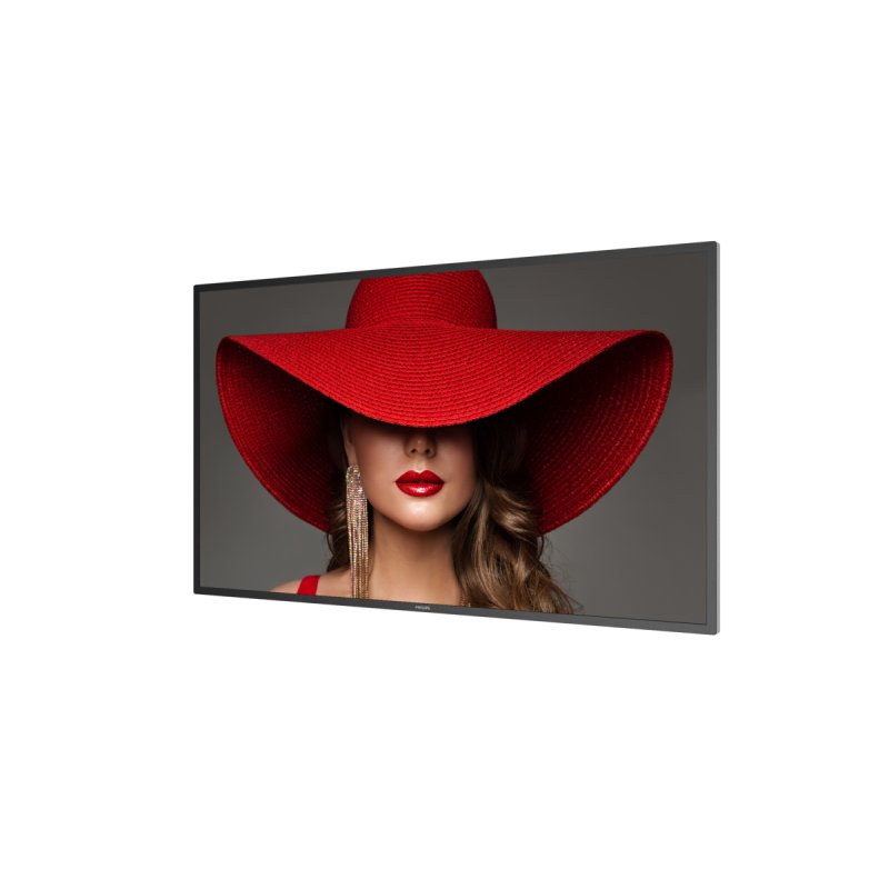 Philips 43BDL4650D Digital signage flat panel 109.2 cm (43") LCD Wi-Fi 500 cd/m² 4K Ultra HD Black Built-in processor