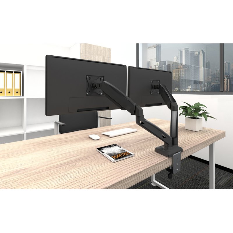 Equip Support de bureau pour moniteur interactif double 17"-32