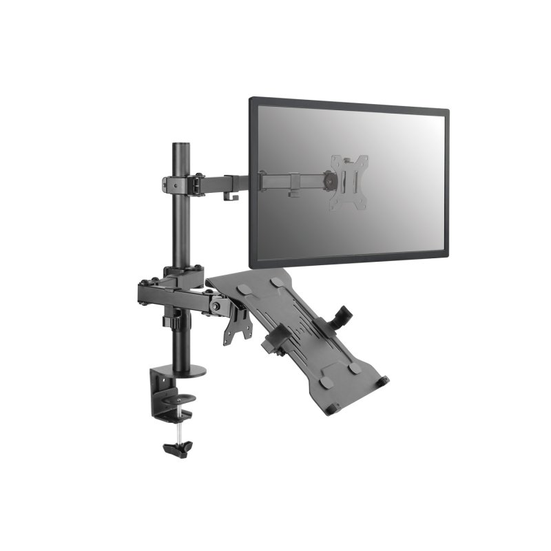 Equip 13"-32" Articulating Dual Arm Monitor Laptop Desk Mount Bracket