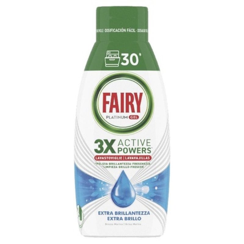 Fairy Gel Dishwasher 600ml Platinum Ocean