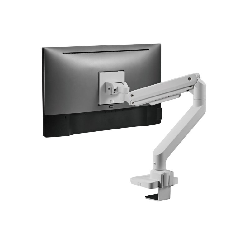 Equip 17"-49" Heavy-Duty Monitor Desk Mount Bracket, White