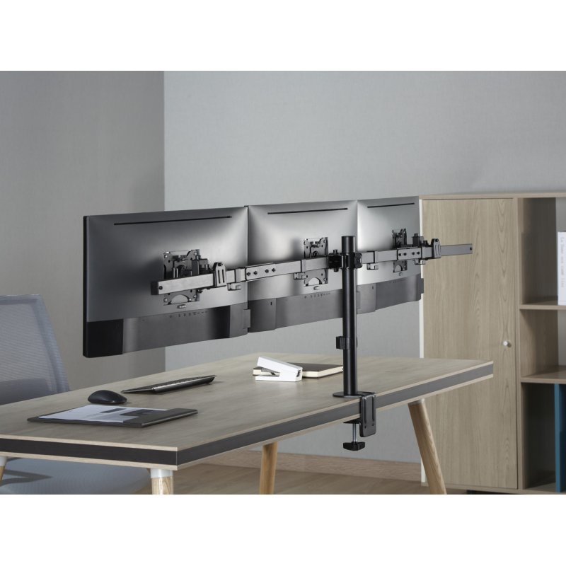 Equip Support de bureau articulé pour moniteur triple 17"-32