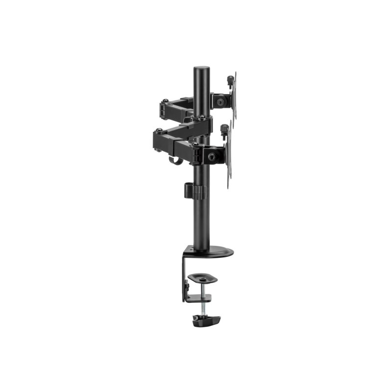 Equip 17"-32" Articulating Dual Monitor Desk Mount Bracket