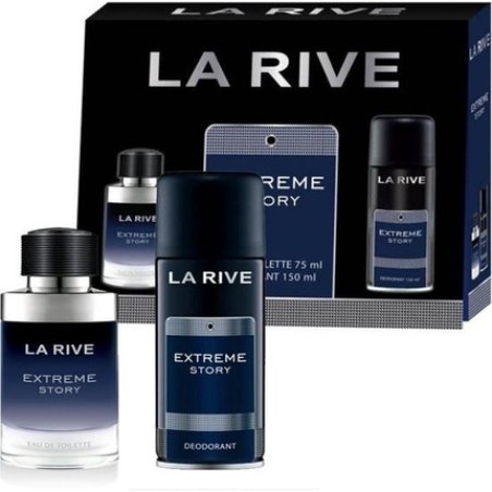 La Rive - Set Extreme Story - Gift Set - Eau De Toilette 75 Ml Deodorant 150