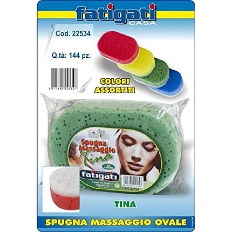 Fatigati Casa Oval Massage Sponge Tina