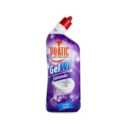 Pratic Extra Effective Toilet Gel Cleaner With Lavender Scent 750 Ml