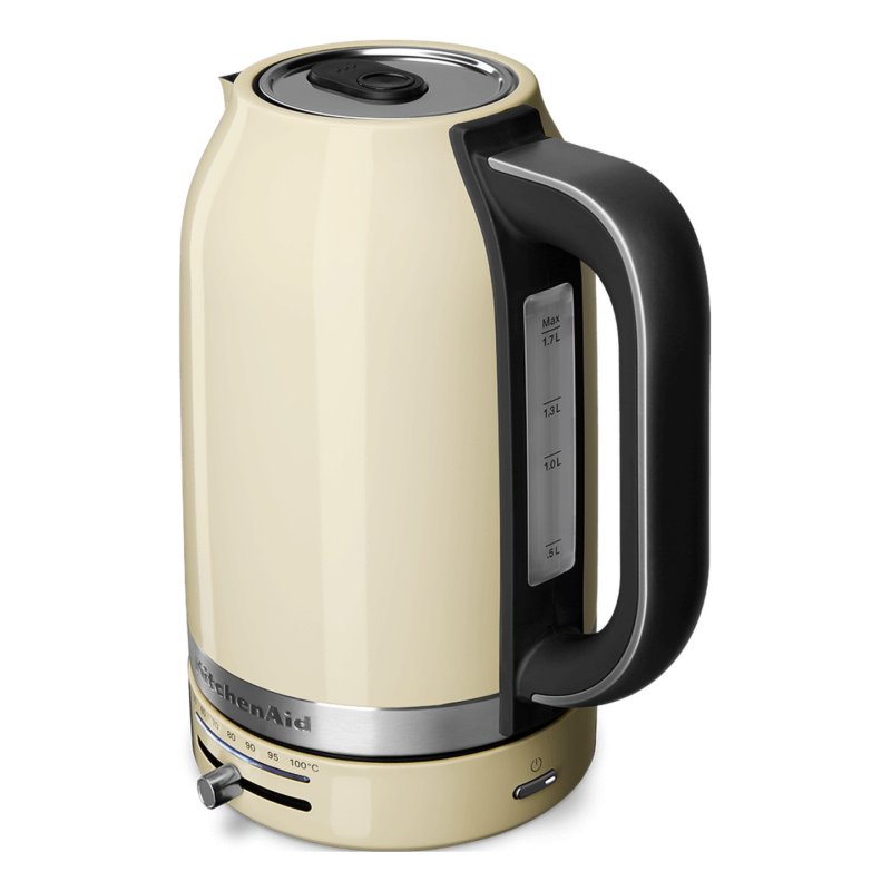 KitchenAid 5KEK1701EAC electric kettle 1.7 L 2400 W Black, Cream, Stainless steel
