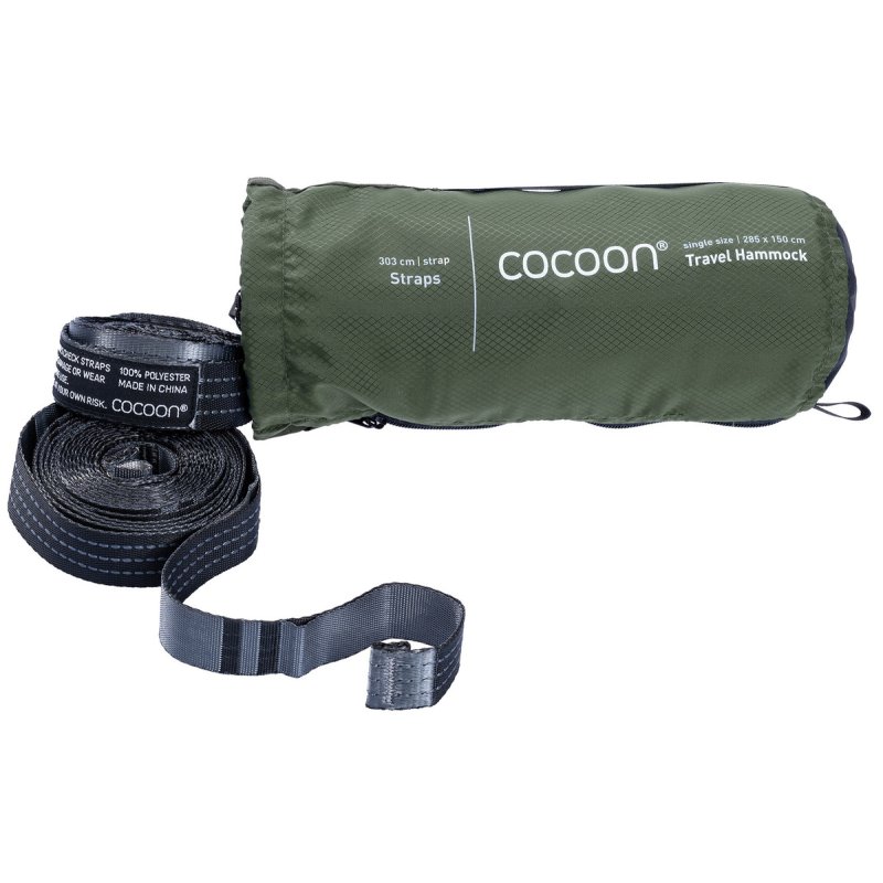 Cocoon HS118-SET hamac Hamac suspendu 1 personne(s) Nylon, Polyester Vert