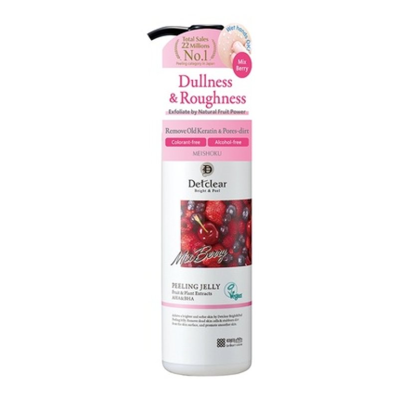 Meishoku Detclear Bright & Peel Peeling Jelly Berry 180 Ml
