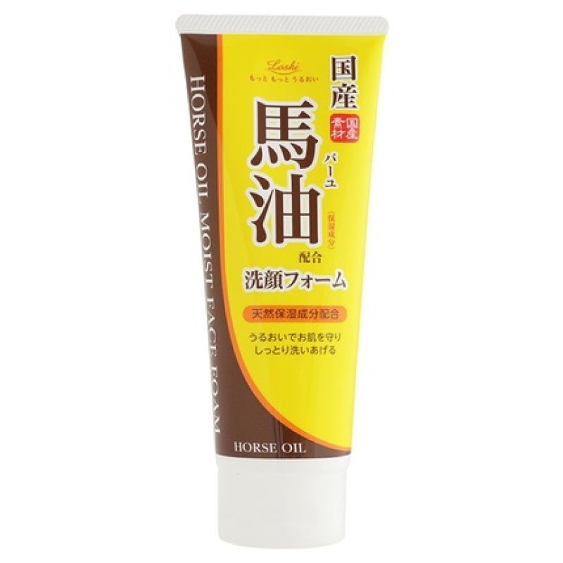 Cosmetex Roland Loshi Moist Aid Horse Oil Moist Face Foam 130 G