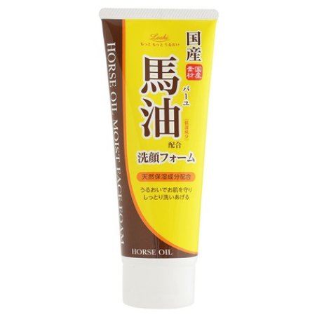 Cosmetex Roland Loshi Moist Aid Horse Oil Moist Face Foam 130 G