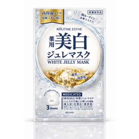 Cosmetex Roland Routine Esthe Whitening Jelly Mask