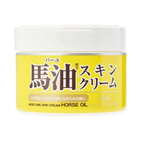Cosmetex Roland Loshi Moist Aid Horse Oil Moisture Skin Cream 220g
