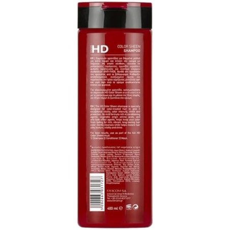 Hd Color Sheen Shampoo 750ml for Color-Treated Hair Extra Shine & Color Revival