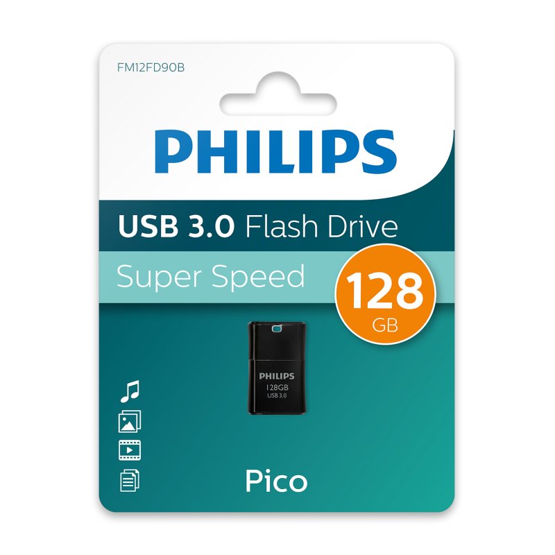 STICK Philips USB 3.0 128GB Pico Edition Midnight Black