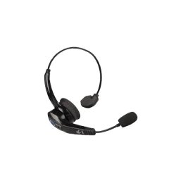 Zebra HS3100 Casque Sans fil Arceau Bureau/Centre d'appels Bluetooth Noir