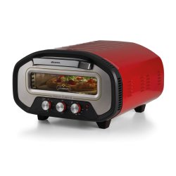 Ariete 3901 Da Gennaro, Pizza oven, 2200W, Temperature 430°C, 2 minutes cooking time, Refractory stone, Red