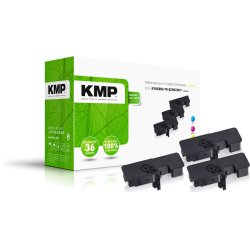 KMP Toner K-T83CMYX cyan, magenta, gelb kompatibel zu KYOCERA TK-5230C/M/Y, 3er-Set