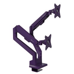 Arozzi AZ-ALZARE-NEO-DUO-PP monitor mount / stand 81.3 cm (32") Desk Purple