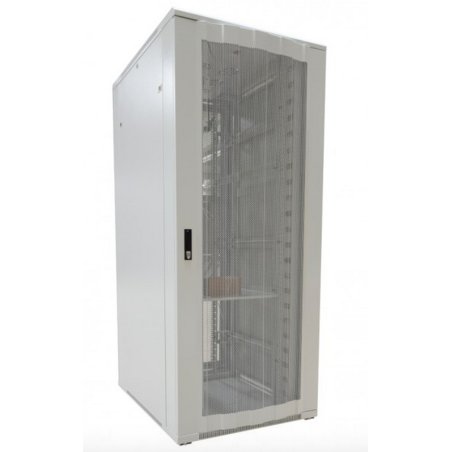 ALLNET Netzwerkschrank 19" 22HE B800/T1000mm perforierte Blechtüren Lichtgrau SNB-Serie