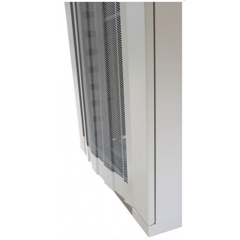ALLNET Netzwerkschrank 19" 22HE B800/T1000mm perforierte Blechtüren Lichtgrau SNB-Serie