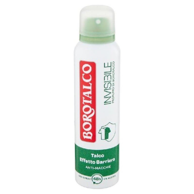 Borotalco Deodorant Spray 150ml Invisible Talco