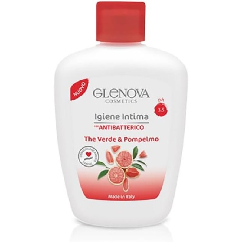 Glenova Intimate Hygiene Soap with Antibacterial Green and Grapefruit pH 3.5 300ml