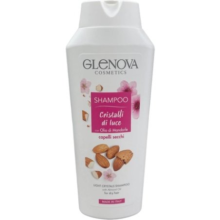 Glenova Light Crystals Shampoo with Almond Oil for Dry Hair 300ml