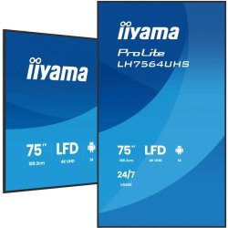Moniteur 75" 4K IIYAMA LH7564UHS-B1AG