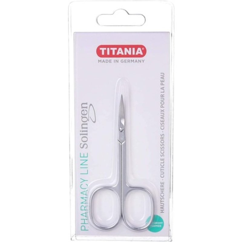 Titania Silver Cuticle Scissors