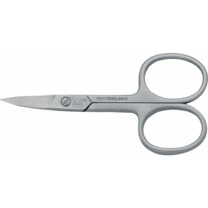 Erbe 91380 Curved Stainless Steel Nail Scissors with Micro-Serration SOLINGEN