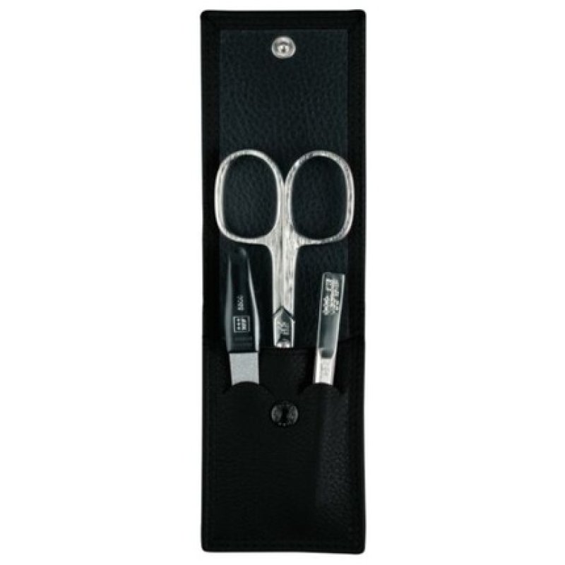YES Solingen Manicure Set Genuine Leather Combination Scissors