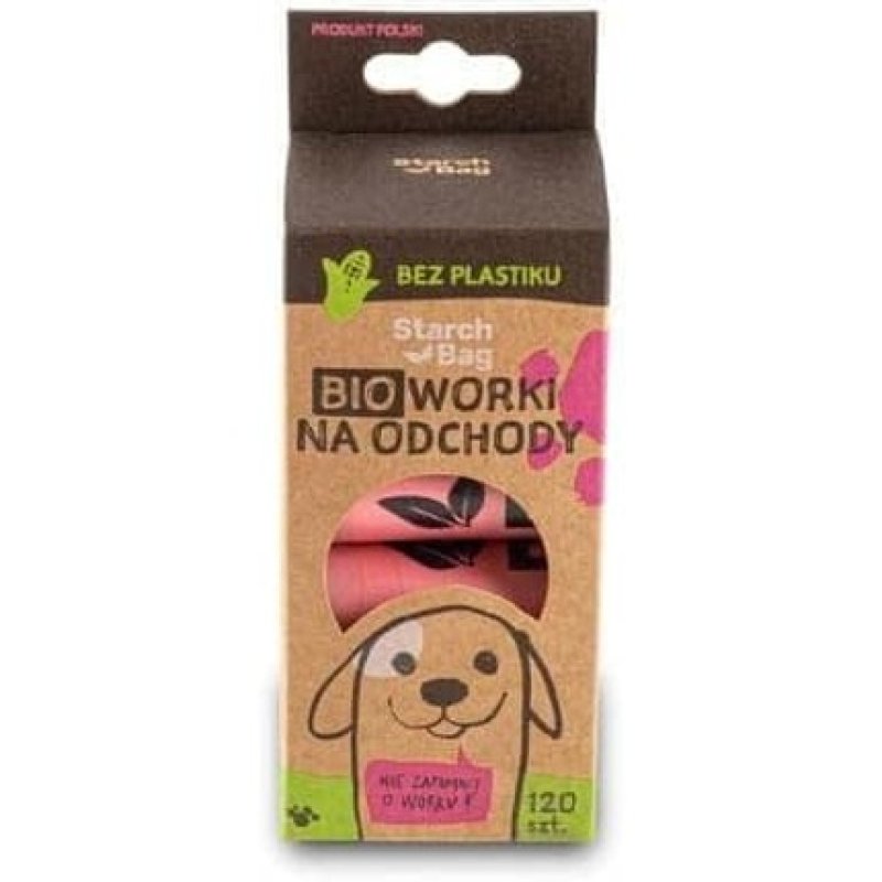 STARCH BAG - Dog poop bags - 8 x 15