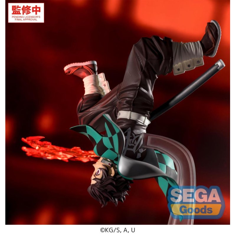 DEMON SLAYER - Tanjiro "Hinokami Kagura" - Figurine Luminasta 15cm