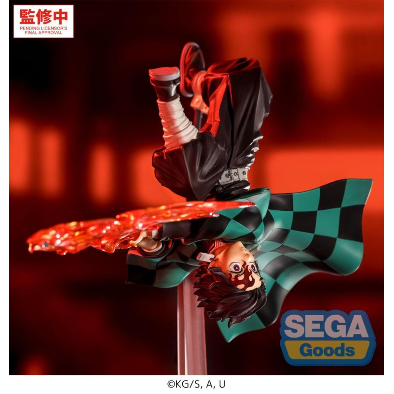 DEMON SLAYER - Tanjiro "Hinokami Kagura" - Figurine Luminasta 15cm
