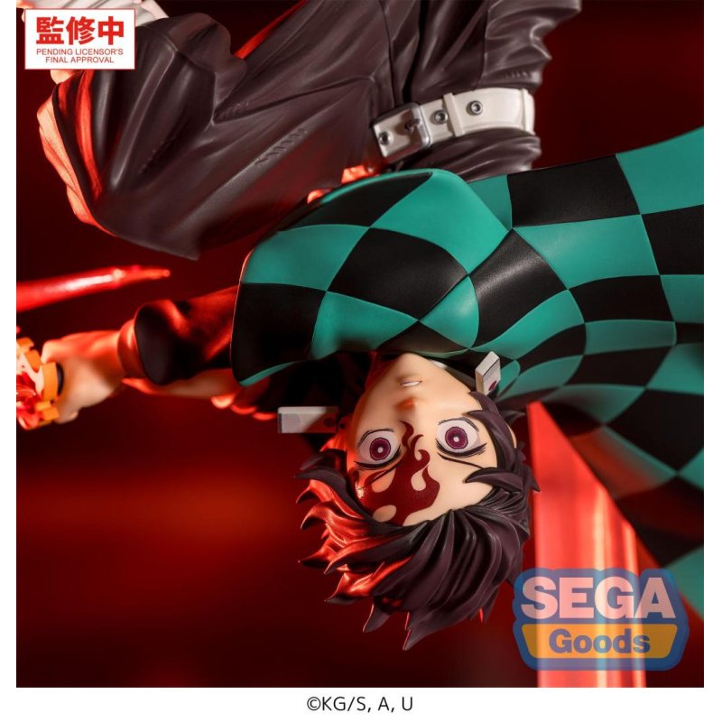 DEMON SLAYER - Tanjiro "Hinokami Kagura" - Figurine Luminasta 15cm