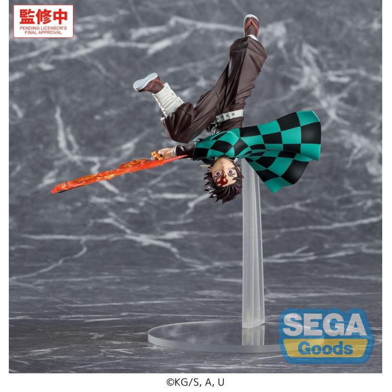 DEMON SLAYER - Tanjiro "Hinokami Kagura" - Figurine Luminasta 15cm