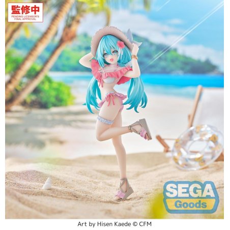 HATSUNE MIKU - Hatsune Miku "Tropical" - Figurine Luminasta 21cm
