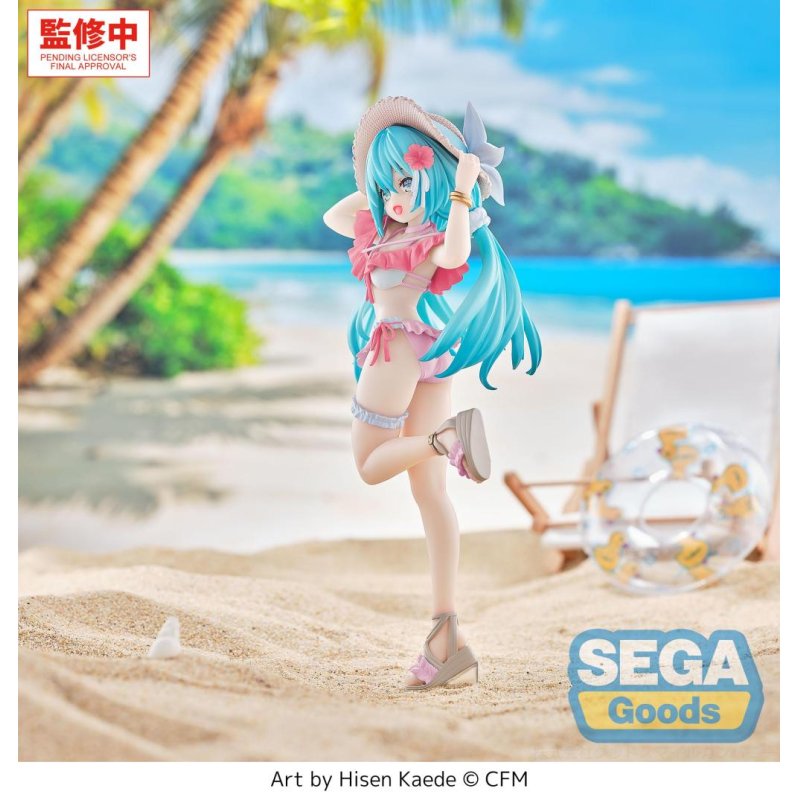 HATSUNE MIKU - Hatsune Miku "Tropical" - Figurine Luminasta 21cm