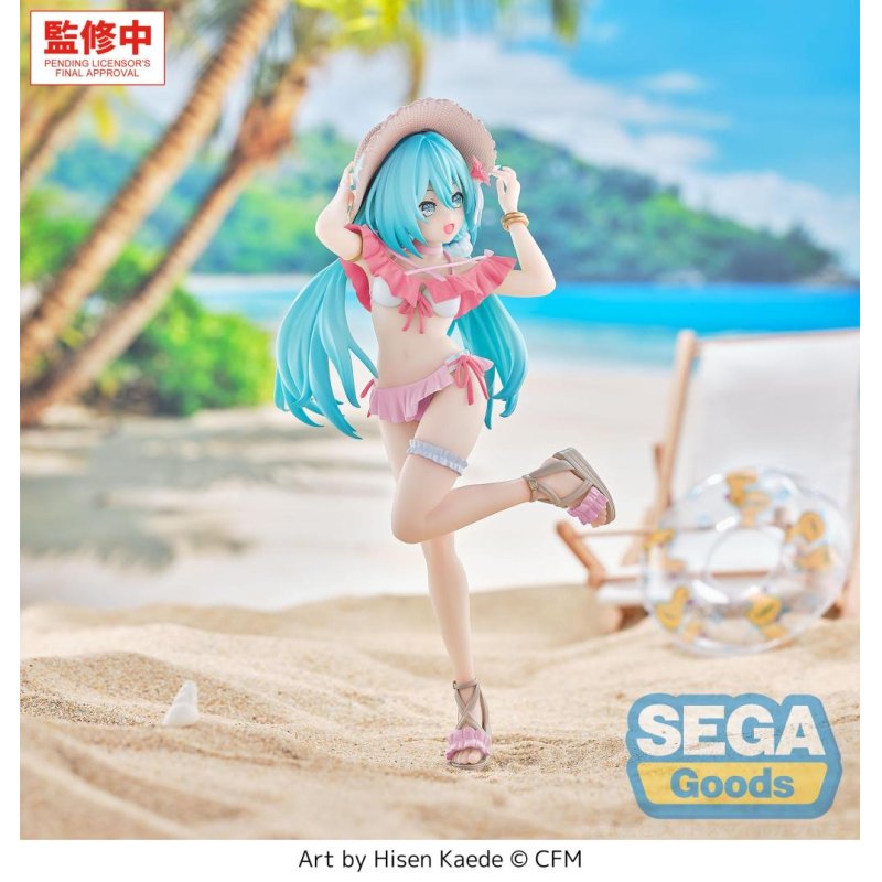 HATSUNE MIKU - Hatsune Miku "Tropical" - Figurine Luminasta 21cm